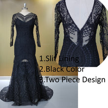 Load image into Gallery viewer, #4055 2 piece in 1 BOHO bohemian long sleeve destination Wedding Dress pre wedding shoot post Bride Gown