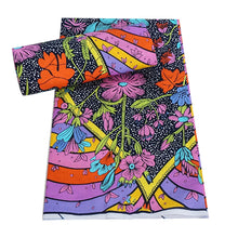 Load image into Gallery viewer, 2022 High Quality Cotton wax fabric African prints fabric Ankara wax real wax Nigerian wax 6 yards/pcs