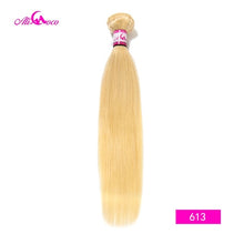 Load image into Gallery viewer, Peruvian Straight Hair 8-30 inch 1/3/4 Bundles Hair Natural #2/#4/ #613/ Human Hair Bundles
