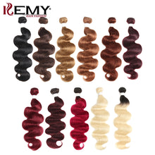 Load image into Gallery viewer, 1PC Brazilian Body Wave Human Hair Extension 8-26 Inch Human Hair Weave