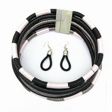 Load image into Gallery viewer, Necklace Earrings Multi-layer Woven Jewelry Choker Necklace sets