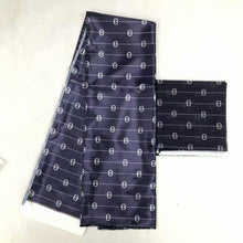 Load image into Gallery viewer, Silk wax /silk chiffon fabric fabric ankara  wax prints fabric 4+2yards !