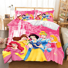 Load image into Gallery viewer, Snow White Bedding Set Princess Single Double Queen King Size  Duvet Cover Children Bedroom Comforter Bedding Sets Luxury