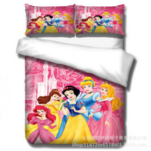 Load image into Gallery viewer, Snow White Bedding Set Princess Single Double Queen King Size  Duvet Cover Children Bedroom Comforter Bedding Sets Luxury