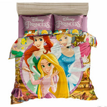 Load image into Gallery viewer, Snow White Bedding Set Princess Single Double Queen King Size  Duvet Cover Children Bedroom Comforter Bedding Sets Luxury