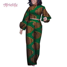 Load image into Gallery viewer, Top Sell African Dashiki 2 Pieces Pants Set for Women