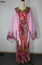 Load image into Gallery viewer, New African  Sexy Slim Ruffle Sleeve Long Party dress