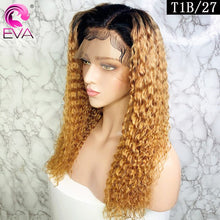 Load image into Gallery viewer, Curly Brazilian Remy 13x6 Lace Front Human Hair Wigs  Pre Plucked With Baby Hair