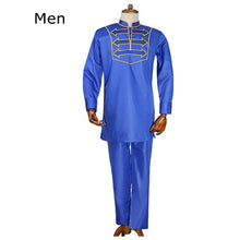 Load image into Gallery viewer, African pants suit for  father son dashiki embroidery clothing