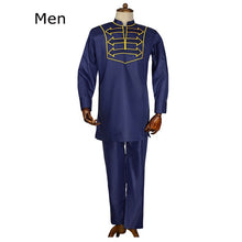 Load image into Gallery viewer, African pants suit for  father son dashiki embroidery clothing