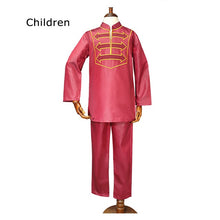 Load image into Gallery viewer, African pants suit for  father son dashiki embroidery clothing