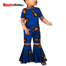 Load image into Gallery viewer, Girl African Print Jumpsuit