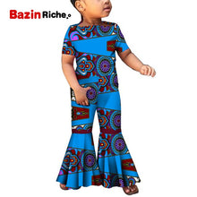 Load image into Gallery viewer, Girl African Print Jumpsuit