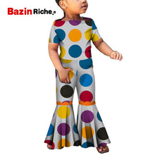 Load image into Gallery viewer, Girl African Print Jumpsuit