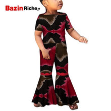 Load image into Gallery viewer, Girl African Print Jumpsuit