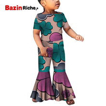 Load image into Gallery viewer, Girl African Print Jumpsuit