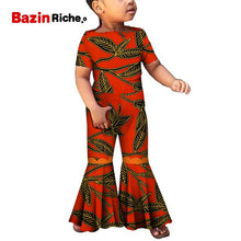 Load image into Gallery viewer, Girl African Print Jumpsuit