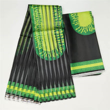 Load image into Gallery viewer, Silk wax fabric African fabric for dress silk ankara Fabric high quality  satin wax for Garment 4+2y !