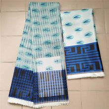 Load image into Gallery viewer, Silk wax fabric African fabric for dress silk ankara Fabric high quality  satin wax for Garment 4+2y !