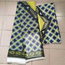 Load image into Gallery viewer, Silk wax fabric African fabric for dress silk ankara Fabric high quality  satin wax for Garment 4+2y !