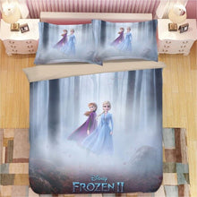 Load image into Gallery viewer, Princess comforter bedding set us twin size quilt covers for girls full bed spread 3/4pcs bedroom decoration cartoon pillow sham