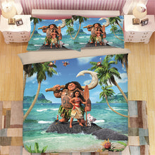 Load image into Gallery viewer, Princess comforter bedding set us twin size quilt covers for girls full bed spread 3/4pcs bedroom decoration cartoon pillow sham