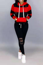 Load image into Gallery viewer, New Pink Letter Print Tracksuit Women Casual Outfits 2 Two Piece Set Full Pants Suits Plus Size Clothing Autumn