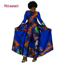 Load image into Gallery viewer, African Design  Elegan Long Sleeve Rompers Jumpsuit Dashiki