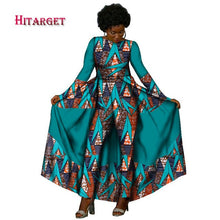 Load image into Gallery viewer, African Design  Elegan Long Sleeve Rompers Jumpsuit Dashiki