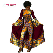 Load image into Gallery viewer, African Design  Elegan Long Sleeve Rompers Jumpsuit Dashiki