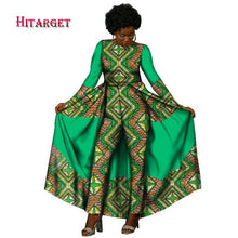 Load image into Gallery viewer, African Design  Elegan Long Sleeve Rompers Jumpsuit Dashiki