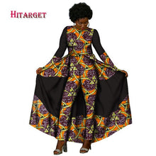 Load image into Gallery viewer, African Design  Elegan Long Sleeve Rompers Jumpsuit Dashiki