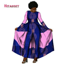 Load image into Gallery viewer, African Design  Elegan Long Sleeve Rompers Jumpsuit Dashiki