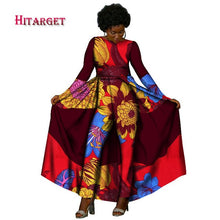 Load image into Gallery viewer, African Design  Elegan Long Sleeve Rompers Jumpsuit Dashiki