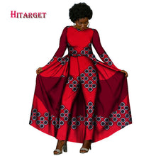 Load image into Gallery viewer, African Design  Elegan Long Sleeve Rompers Jumpsuit Dashiki
