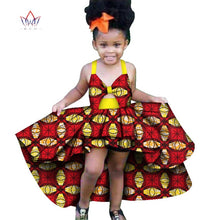 Load image into Gallery viewer, Africa Children Clothing Dashiki ruffle Cute Girls Dresses