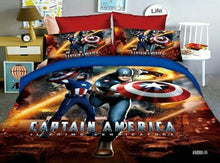 Load image into Gallery viewer, Disney Spiderman Bedding Set Cartoon Boy Bed linens 3d Single twin size 2/3/4pc Duvet/Comforter Cover Kids Teen Birthday Gifts