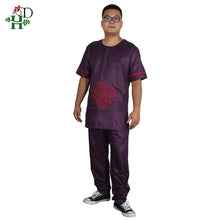 Load image into Gallery viewer, Couple clothes African dresses for men and women dashiki clothing tops set pant beautiful suits