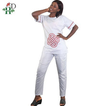 Load image into Gallery viewer, Couple clothes African dresses for men and women dashiki clothing tops set pant beautiful suits