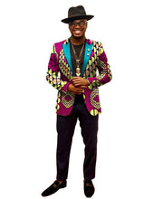 Load image into Gallery viewer, African Clothing Dashiki Riche Direct Selling Hot Sale Cotton Men 2019 Men's Multi-color Optional coat