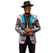 Load image into Gallery viewer, African Clothing Dashiki Riche Direct Selling Hot Sale Cotton Men 2019 Men's Multi-color Optional coat