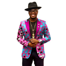 Load image into Gallery viewer, African Clothing Dashiki Riche Direct Selling Hot Sale Cotton Men 2019 Men's Multi-color Optional coat