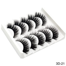 Load image into Gallery viewer, SEXY SHEEP 5Pairs 3D Mink Hair False Eyelashes Natural/Thick Long Eye Lashes