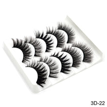 Load image into Gallery viewer, SEXY SHEEP 5Pairs 3D Mink Hair False Eyelashes Natural/Thick Long Eye Lashes