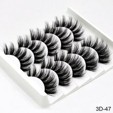 Load image into Gallery viewer, SEXY SHEEP 5Pairs 3D Mink Hair False Eyelashes Natural/Thick Long Eye Lashes