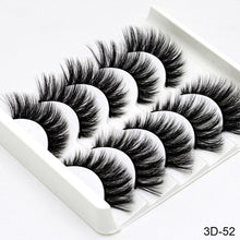 Load image into Gallery viewer, SEXY SHEEP 5Pairs 3D Mink Hair False Eyelashes Natural/Thick Long Eye Lashes