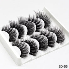 Load image into Gallery viewer, SEXY SHEEP 5Pairs 3D Mink Hair False Eyelashes Natural/Thick Long Eye Lashes
