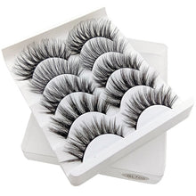 Load image into Gallery viewer, SEXY SHEEP 5Pairs 3D Mink Hair False Eyelashes Natural/Thick Long Eye Lashes