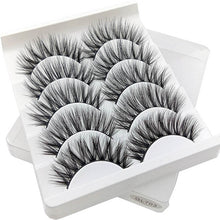 Load image into Gallery viewer, SEXY SHEEP 5Pairs 3D Mink Hair False Eyelashes Natural/Thick Long Eye Lashes