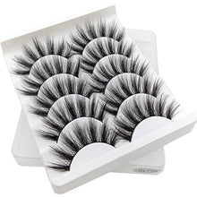 Load image into Gallery viewer, SEXY SHEEP 5Pairs 3D Mink Hair False Eyelashes Natural/Thick Long Eye Lashes